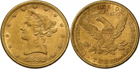 Vereinigte Staaten von Amerika: 5 Dollar 1882, Liberty head, KM 102, ss-vz.