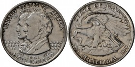 Vereinigte Staaten von Amerika: 1/2 Dollar 1921, Alabama Centennial, KM 148.2, Rf., ss-vz.