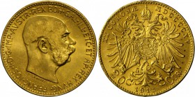 Österreich: Franz Josef I. (1848-1916), 20 Kronen 1915 NP, st-.