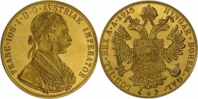 Österreich: Franz Josef I. (1848-1916), 2x 4 Dukaten 1915 (Neuprägung), beide um vz.