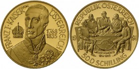 Österreich: 500 SCHILLING 1994, Goldmünze, Franz I., PP.