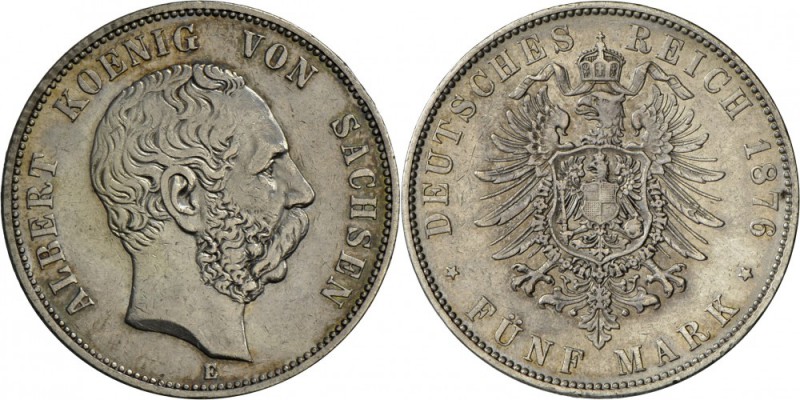 Sachsen: Lot 2 Münzen, Johann (1854-1873): Ausbeutetaler 1860 B. AKS 134, dazu A...