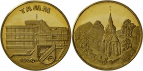 TAMM, Goldmedaille 1968, 4g/986er, PP-, DAZU 5 weitere Goldmedaillen gesamt 5.4g fein.