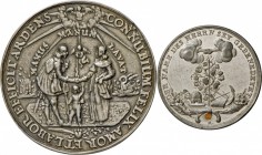 Altdeutschland und RDR bis 1800: Interessante Medaillen Sammlung Altdeutschland bestehend aus insgesamt ca. 260 Medaillen in Silber und Bronze des 18-...