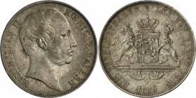 Bayern: Lot 5 Münzen, Maximilian II. (1848-1864): Vereinstaler 1858 bis 1861 und 1864. AKS 149, Kahnt 116. teils kleinere Rf. und Kratzer. sehr schön ...