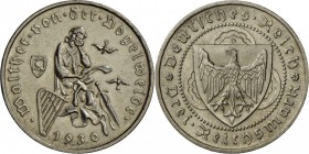 Weimarer Republik: Lot ca. 2 Dutzend Münzen 1-5 Mark: 5x 1 M 1924/5 (J 311), 3 M 1924 A (J 312), 1x 1 M (J 319), 3x 2 M (J 312), 4x 5 M Eichbaum, Gede...