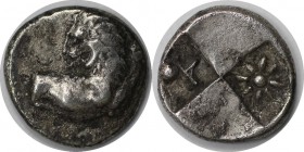 Griechische Münzen, THRAKIEN, THRAKISCHE CHERSONES. Tetrobol 480 - 350 v. Chr, Silber. 2.3 g. Sehr schön-vorzüglich
