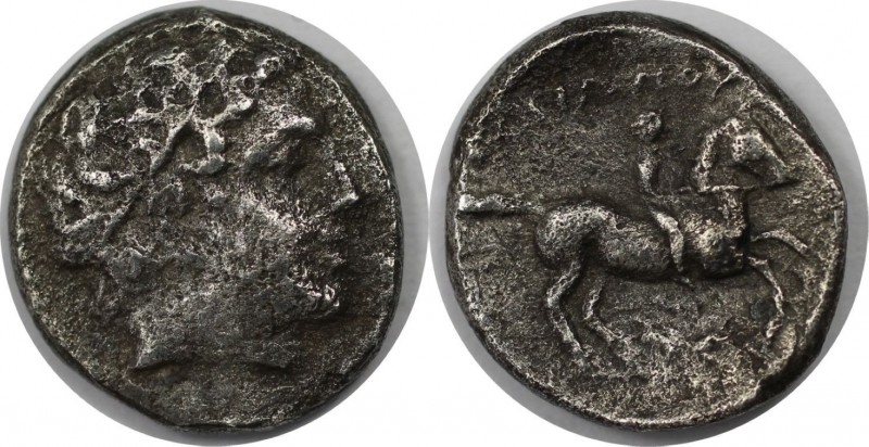Griechische Münzen, MACEDONIA. MAKEDONISCHE KÖNIGE. Philipp II., 359 - 336 v. Ch...