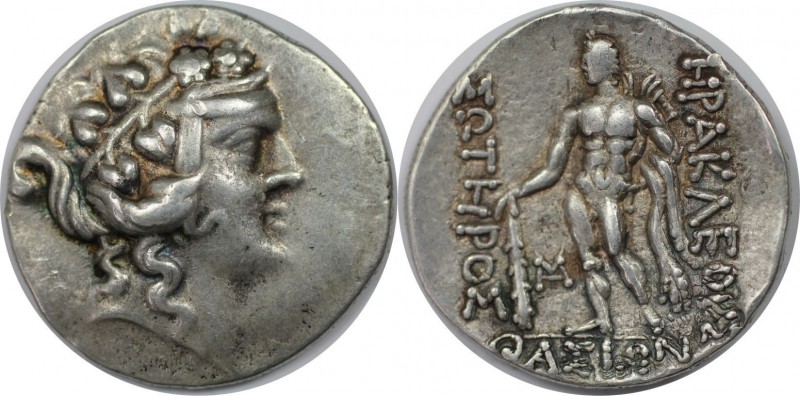 Griechische Münzen, THRAKISCHE INSELN. THASOS. Tetradrachme (15,51g). ca. 148 - ...