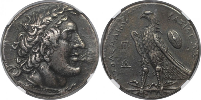 Griechische Münzen, AEGYPTUS. Ptolemäus II. Philadelphus, 285 / 4-246 v. Chr. AR...