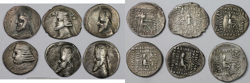 Griechische Münzen, Lots und Samlungen griechischer Münzen. Parthien. 123 v. Chr...
