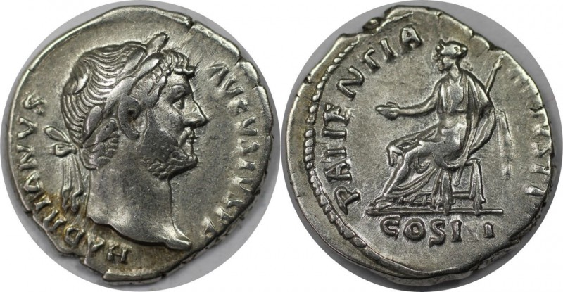 Römische Münzen, MÜNZEN DER RÖMISCHEN KAISERZEIT. Hadrianus, 117 - 138 n. Chr. D...