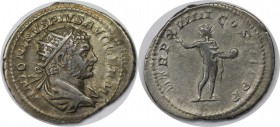 Römische Münzen, MÜNZEN DER RÖMISCHEN KAISERZEIT. Caracalla, 198 - 217 n. Chr, AR-Antoninianus (4.44 g) Sehr schön+