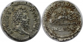 Römische Münzen, MÜNZEN DER RÖMISCHEN KAISERZEIT. Septimius Severus, 193-211 n. Chr. Denar (3,44g). 204 n. Chr. Mzst. Rom. Vs.: SEVERVS PIVS AVG, Kopf...