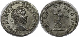 Römische Münzen, MÜNZEN DER RÖMISCHEN KAISERZEIT. Caracalla, 197-217 n. Chr. Denar (2,87g), 211 n.Chr. Mzst. Rom Av.: ANTONINVS PIVS AVG BRIT, Kopf mi...