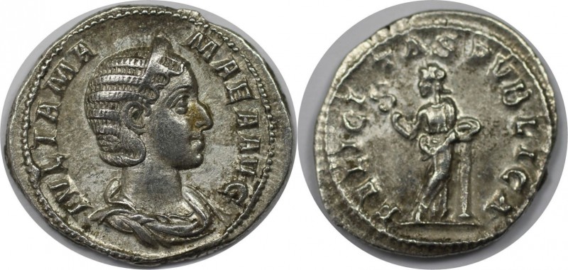 Römische Münzen, MÜNZEN DER RÖMISCHEN KAISERZEIT. Iulia Mamaea, 222-235 n. Chr. ...