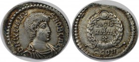 Römische Münzen, MÜNZEN DER RÖMISCHEN KAISERZEIT. Julian II. als Caesar, 355 - 360 n. Chr. Siliqua (2,06g). 360 - 361 n. Chr. Mzst. Arelate. Vs.: DN I...