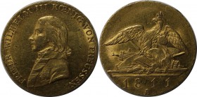 Altdeutsche Münzen und Medaillen, BRANDENBURG IN PREUSSEN. Friedrich Wilhelm III. (1797-1840). Doppelter Friedrichs d'or 1811 A, Gold. 13.33 g. Sehr s...