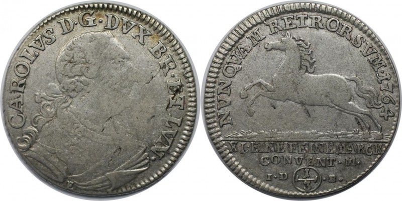 Altdeutsche Münzen und Medaillen, BRAUNSCHWEIG - WOLFENBÜTTEL. Karl I. (1735-178...