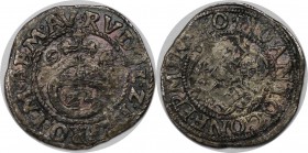 Altdeutsche Münzen und Medaillen, Minden-Bistum. Anton von Schauenburg (1587-1599). 1/24 Taler (Groschen) 1594. Schön. Selten!