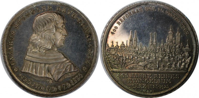 Deutsche Münzen und Medaillen ab 1945, BUNDESREPUBLIK DEUTSCHLAND. Nürnberg. 400...