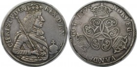 Europäische Münzen und Medaillen, Dänemark / Denmark. Speciedaler 1675, Kopenhagen, Silber. Dav. 3631, Hede 65. Sehr schön-vorzüglich, Attraktives Exe...