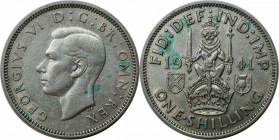 Europäische Münzen und Medaillen, Großbritannien / Vereinigtes Königreich / UK / United Kingdom. George VI. (1936-1952). Shilling 1941, Silber. KM 854...