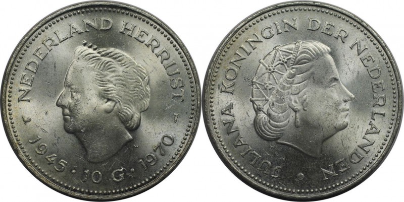 Europäische Münzen und Medaillen, Niederlande / Netherlands. Juliana (1948-1980)...