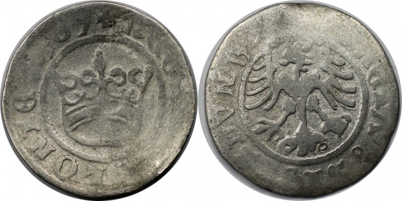 Europäische Münzen und Medaillen, Polen / Poland. Krakau. Sigismund I. 1/2 Grosc...