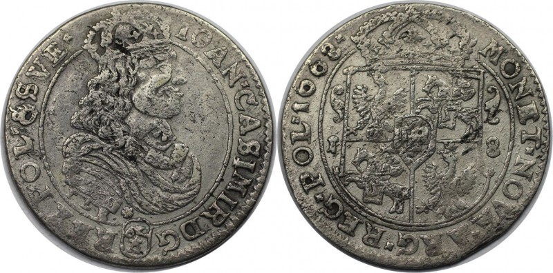 Europäische Münzen und Medaillen, Polen / Poland. Johann Kasimir (1649-1668). 18...