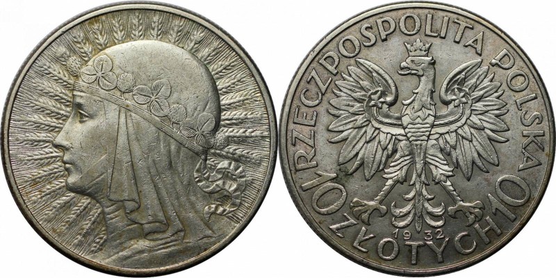 Europäische Münzen und Medaillen, Polen / Poland. Königin Jadwiga. 10 Zlotych 19...