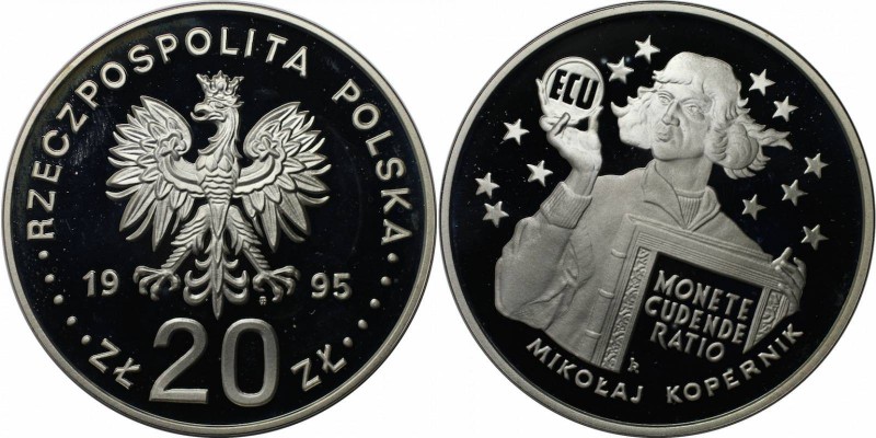 Europäische Münzen und Medaillen, Polen / Poland. Nicolas Copernic. 20 Zlotych 1...