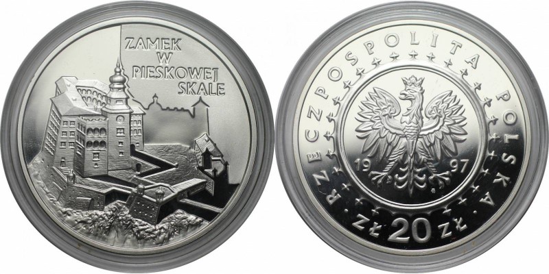 Europäische Münzen und Medaillen, Polen / Poland. Zamek w Pieskowej Skale. 20 Zl...