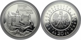 Europäische Münzen und Medaillen, Polen / Poland. Zamek w Pieskowej Skale. 20 Zlotych 1997, Silber. 0.85 OZ. KM Y#332. Polierte Platte