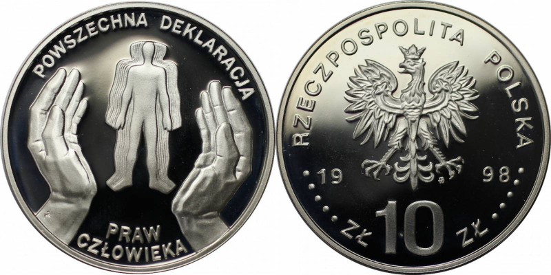 Europäische Münzen und Medaillen, Polen / Poland. Gedenkmünze. 10 Zlotych 1998, ...