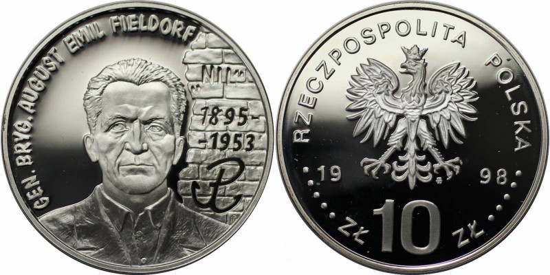 Europäische Münzen und Medaillen, Polen / Poland. Brigadier General August Emil ...