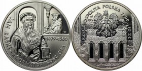 Europäische Münzen und Medaillen, Polen / Poland. Jan Laski (1490-1560). 10 Zlotych 1999, Silber. 0.42 OZ. KM Y#364. Polierte Platte