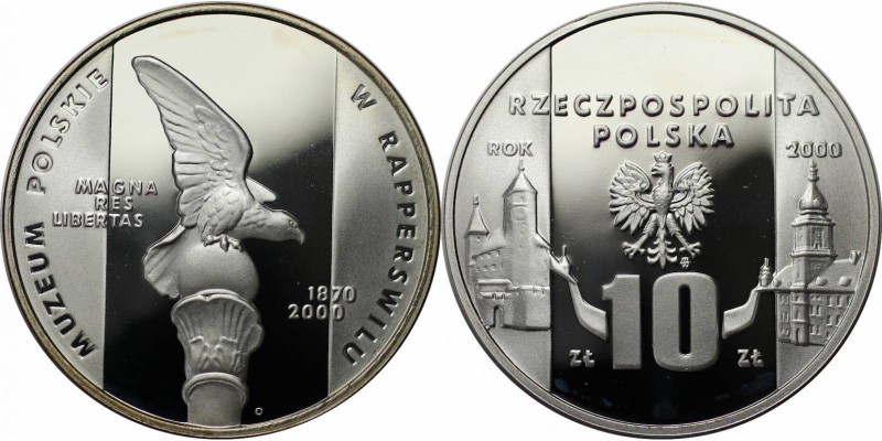 Europäische Münzen und Medaillen, Polen / Poland. Staatsmuseum. 10 Zlotych 2000,...