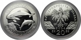 Europäische Münzen und Medaillen, Polen / Poland. Morswin Fischer. 20 Zlotych 2004, Silber. 0.84 OZ. KM Y#515. Polierte Platte