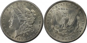Weltmünzen und Medaillen, Vereinigte Staaten / USA / United States. Morgan Dollar 1885 O, Silber. Stempelglanz