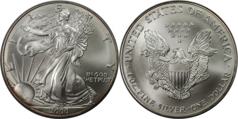 Weltmünzen und Medaillen, Vereinigte Staaten / USA / United States. "American Si...