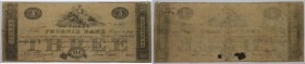 Banknoten, USA / Vereinigte Staaten von Amerika, Obsolete Banknotes. Spurious. Hartford, Connecticut. Phoenix Bank. August 1, 1818. 3 Dollars 1818. II...