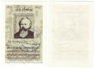 Briefmarken / Postmarken, Deutschland / Germany. DDR. 1,15 Mark - 150. Geburtstag Johannes Brahms. Block 69 1983. ⊛