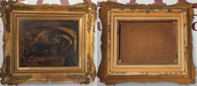 Kunst und Antiquitäten / Art and antiques. Ölgemälde. 1800-1899 Jahr. Österreich. Deutschland. Maße Gemälde: 51.5 x 40 cm. Maße mit Rahmen: 74 x 62 cm...