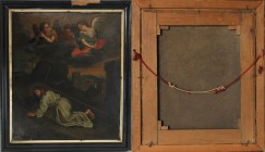 Kunst und Antiquitäten / Art and antiques. Ölgemälde "Leidenschaften des Christus". Frankreich 1800-1899 Jahr. Maße Gemälde: 48 x 56,5 cm. Maße mit Ra...