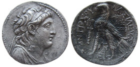 Seleukid Kingdom. Antiochos VII Sidetes, 138-129 BC. AR Tetradrachm. Tyre mint.
