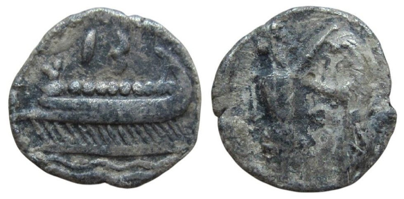 Phoenicia. Sidon. Circa 345-342 BC. AR 1/16 Shekel.

10 mm. Weight: 0.52 gm.
...