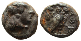 Philistia. Uncertain mint. AR Drachm. Imitating Athens.