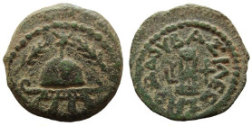 Judaea. Herod the Great, 40-4 BC. AE 8 Prutot.