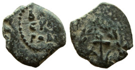 Judaea. Herod the Great, 40-4 BC. AE Prutah. Jerusalem mint.
